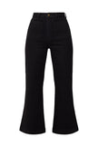 Rolla's Sailor Jean Black Rinse Crop