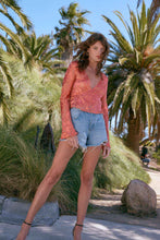 Load image into Gallery viewer, Rollas Rodeo Blouse Burnout
