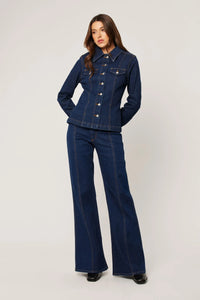 Rolla's Celeste Denim Jacket Riley Blue
