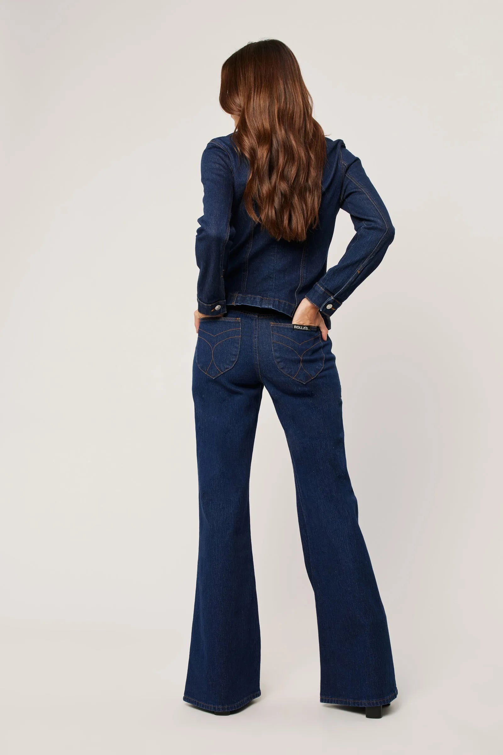 Rolla's Celeste Denim Jacket Riley Blue