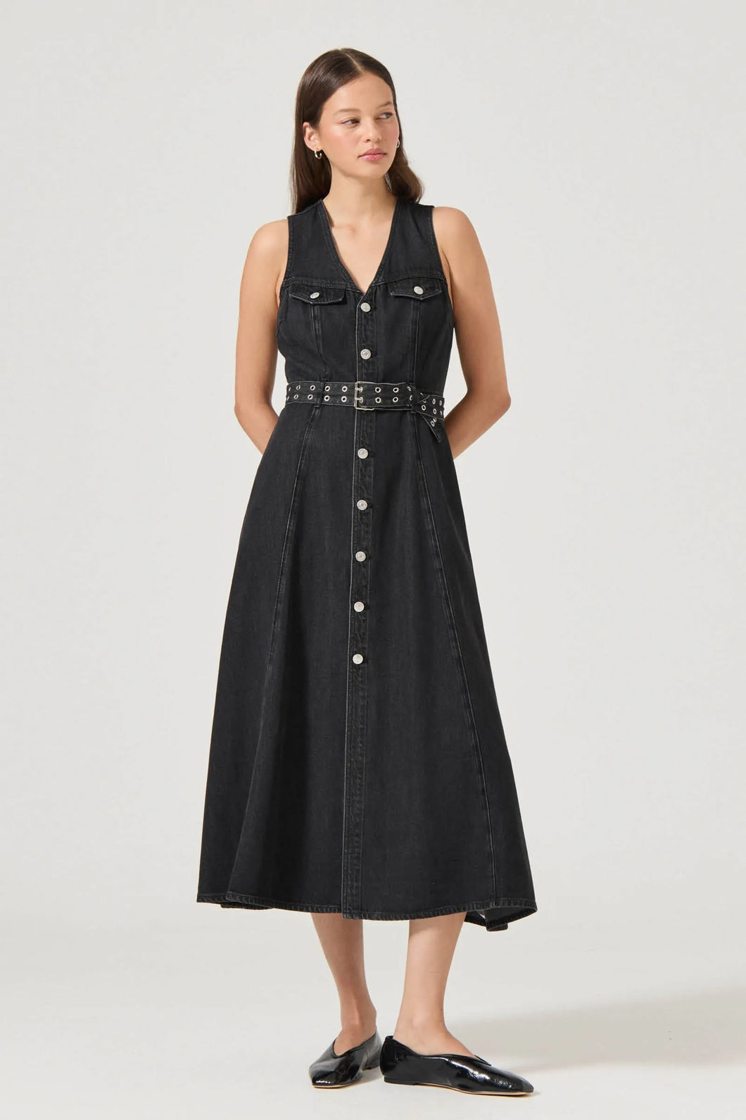 Rolla's Angelica Dress Black Sand