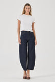 Rolla's Gigi Barrel Jeans Super Rinse Denim