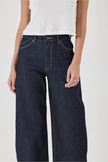 Rolla's Gigi Barrel Jeans Super Rinse Denim