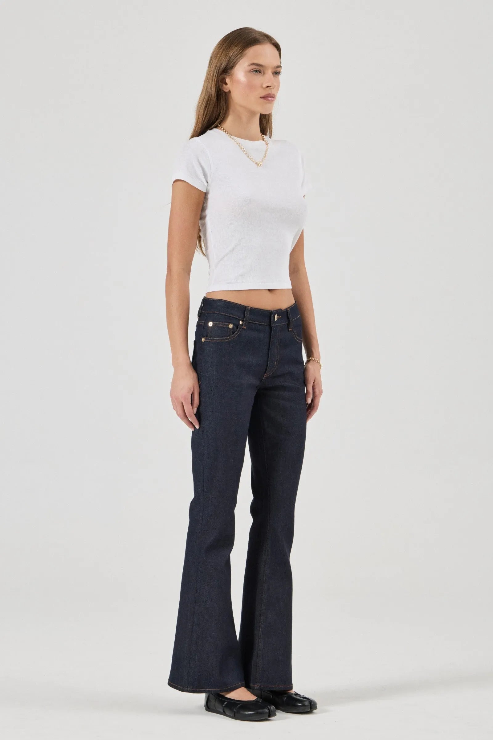 Rollas Downtown Flare Jean Madame Indigo