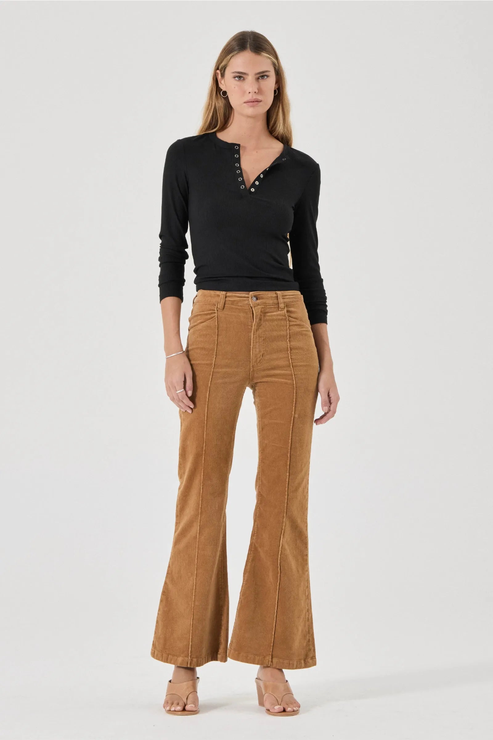 Rolla's Eastcoast Flare Deco Caramel Teddy