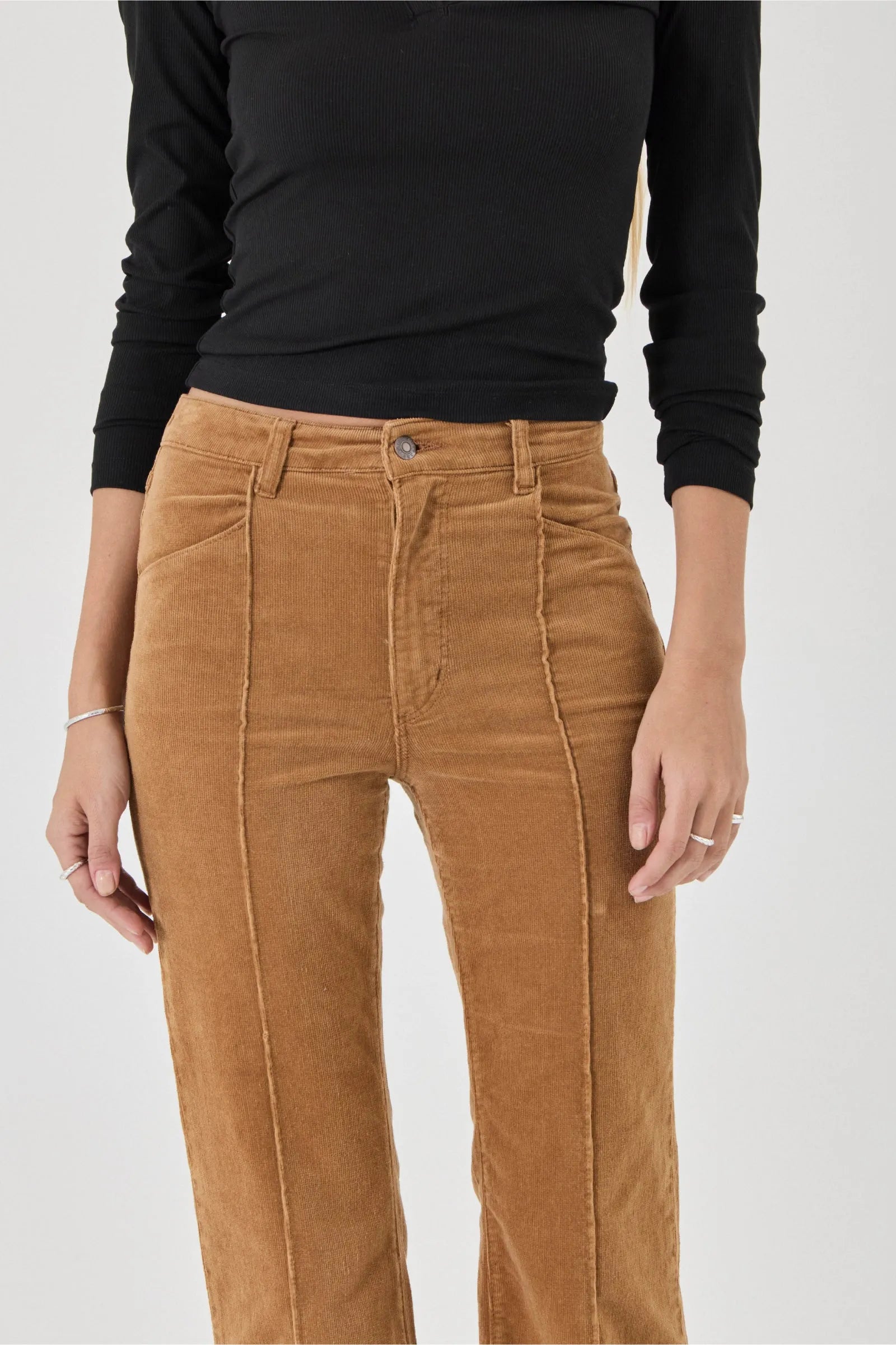 Rolla's Eastcoast Flare Deco Caramel Teddy