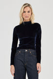 Rollas Cameo Long Sleeve Top Velvet Midnight