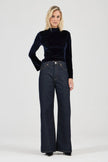 Rollas Cameo Long Sleeve Top Velvet Midnight