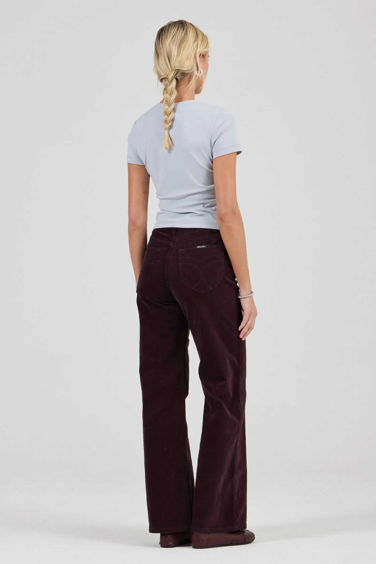 Rollas Sailor Jean Scoop Long Velvet Cherry