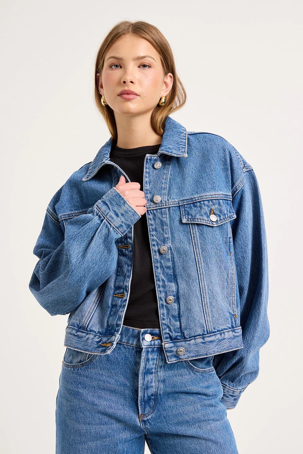 Rolla's Denim Swing Jacket Soho Vintage