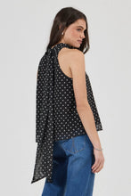 Load image into Gallery viewer, Rolla's Edie Halter Polka Dot Black/White
