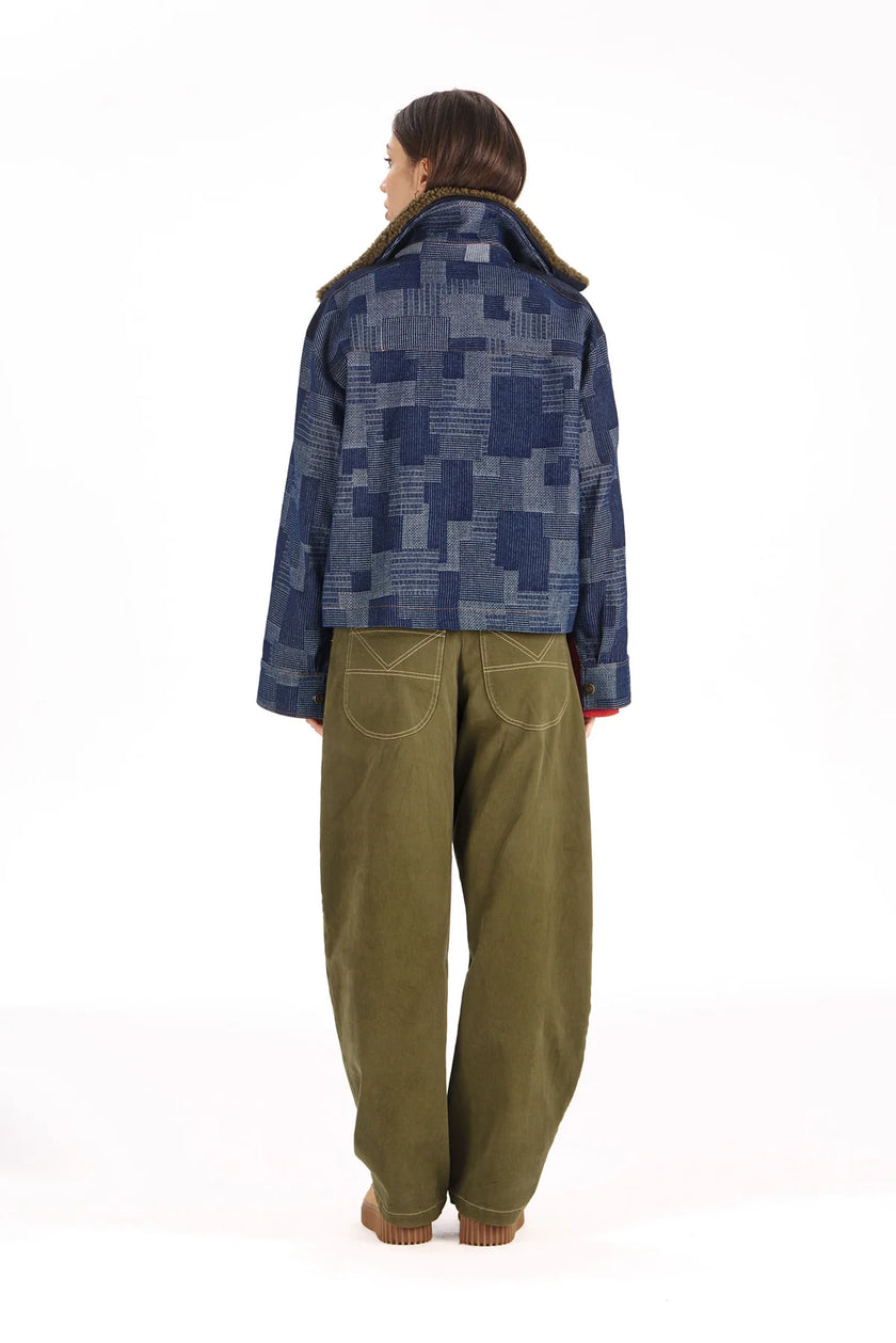 Komodo Raffie Jacket Artisanal Denim