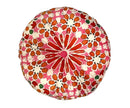 Anna Chandler Round Velvet Cushion Marrakesh