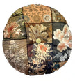 Anna Chandler Round Velvet Cushion Faded Granduer