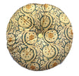 Anna Chandler Round Velvet Cushion Faded Granduer