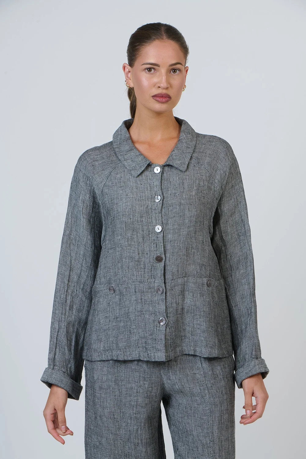 O&J Naturals GA643 Shirt Cinder