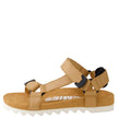 Rollie Sandal Tooth Wedge Soft Tan