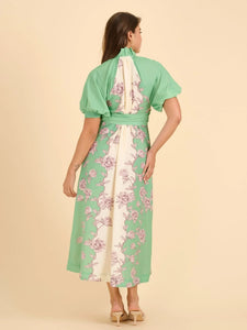 State of Embrace Robe Dress Emerald Vine
