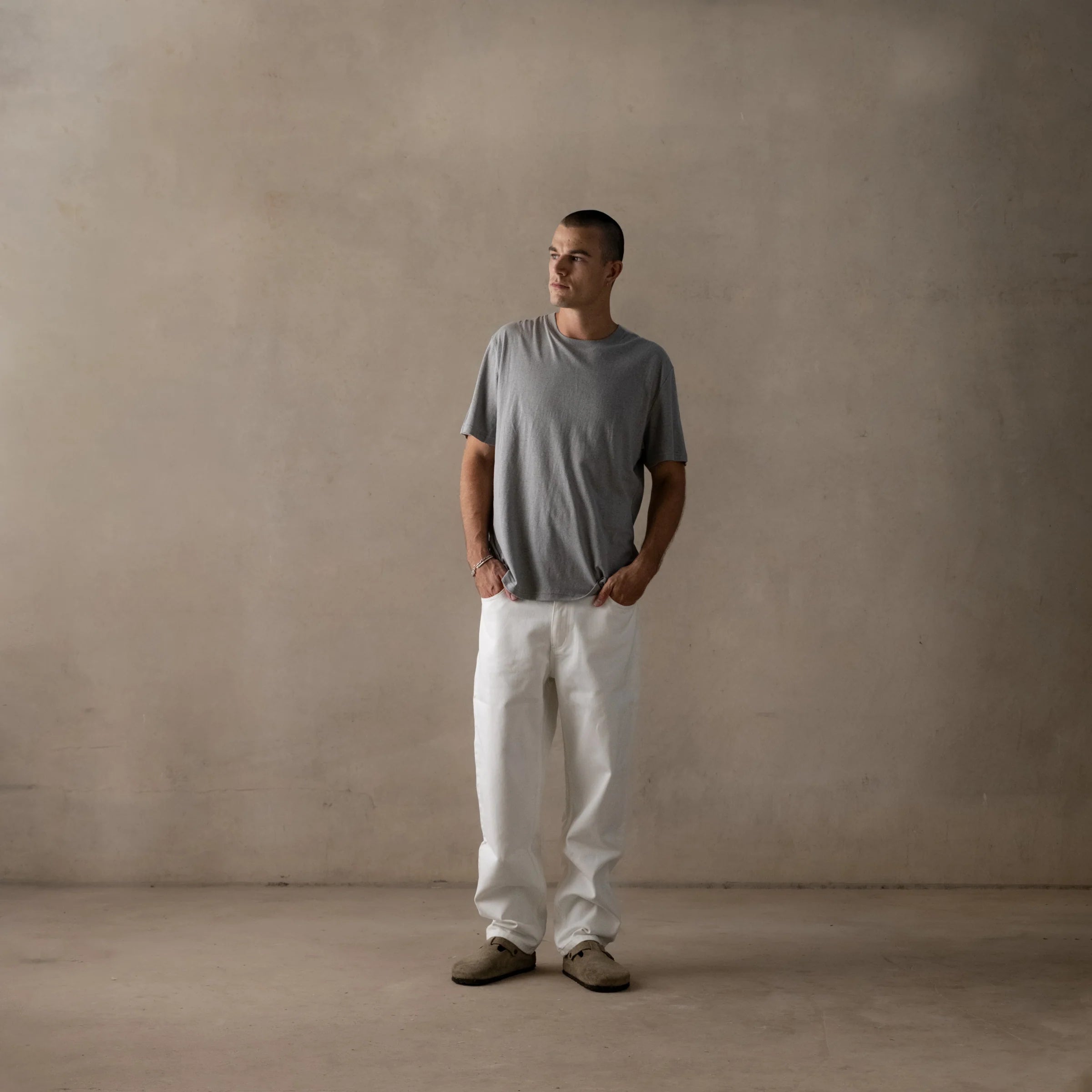 McTavish Classic Denim Jean White