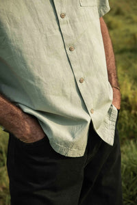 McTavish Everyday Hemp Shirt Light Green