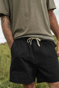 McTavish Twill Shorts Black