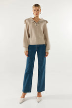 Load image into Gallery viewer, Madison The Label Remy Knit Jumper Oat
