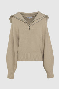 Madison The Label Remy Knit Jumper Oat