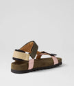 Rollie Sandal Tooth Wedge Blush Camo