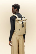 Load image into Gallery viewer, RAINS Rolltop Rucksack Sand
