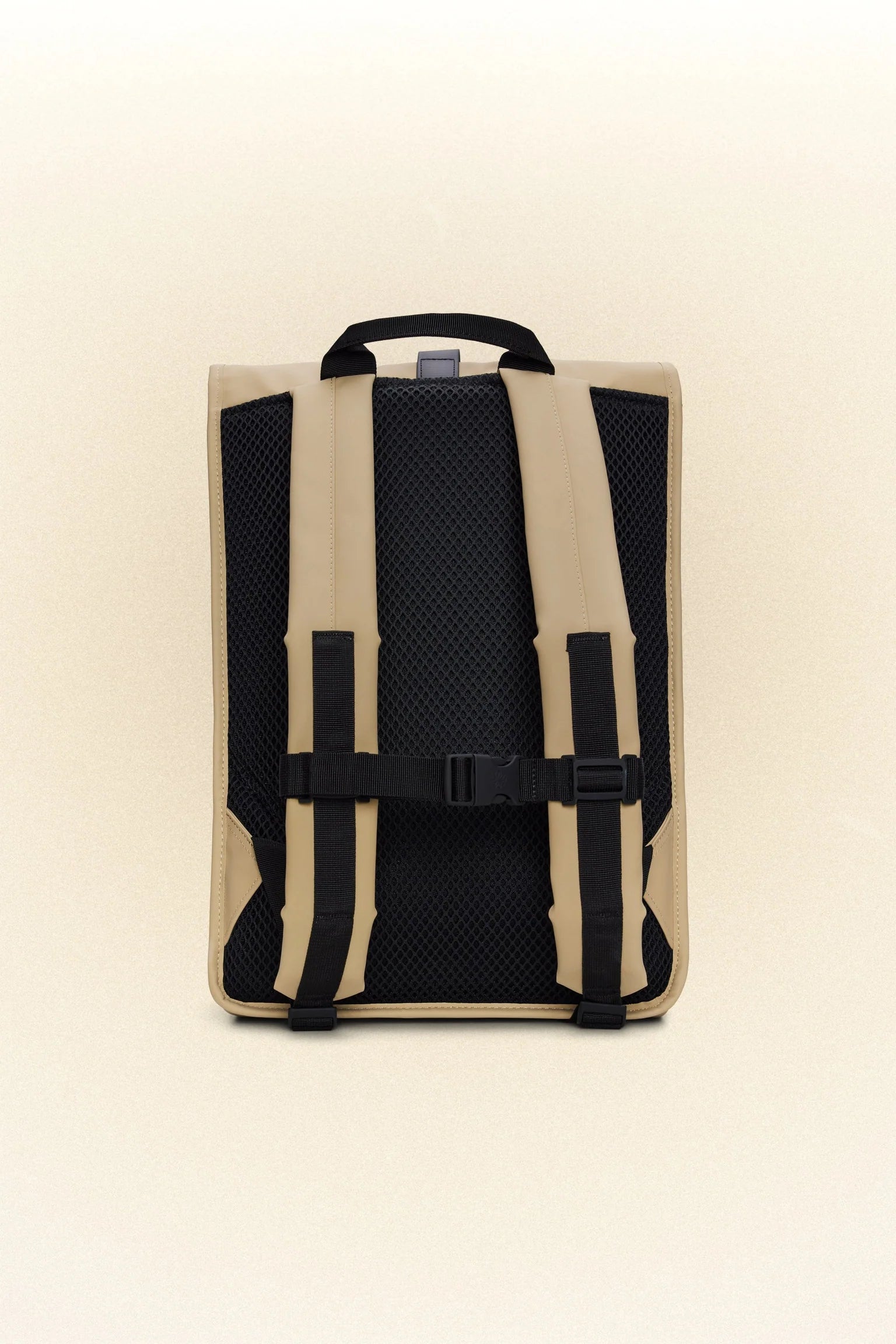 RAINS Rolltop Rucksack Sand