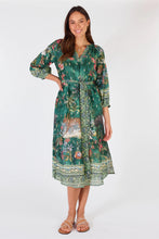 Load image into Gallery viewer, Rubyyaya Le Tigre Maxi Dress Multi
