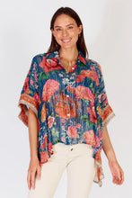 Load image into Gallery viewer, Rubyyaya Mexican Flower Shirt Multi
