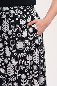Sugarhill Brighton Krista Skirt Monochrome Folk