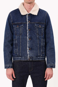 Rollas Denim Sherpa Sunset Dark Indigo