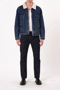 Rollas Denim Sherpa Sunset Dark Indigo