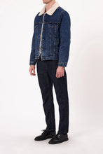 Load image into Gallery viewer, Rollas Denim Sherpa Sunset Dark Indigo
