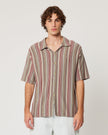 Rollas Crochet Summer Shirt Multi Stripe