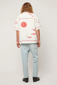 Rollas Its Sunny Bowler Shirt Off White