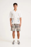 Rollas Night Garden Bowler Shirt Off White