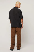 Load image into Gallery viewer, Rollas Night Garden Bowler Shirt Black
