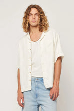 Load image into Gallery viewer, Rollas Wisteria Bowler Shirt Coconut
