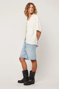 Rollas Wisteria Bowler Shirt Coconut