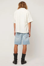 Load image into Gallery viewer, Rollas Wisteria Bowler Shirt Coconut
