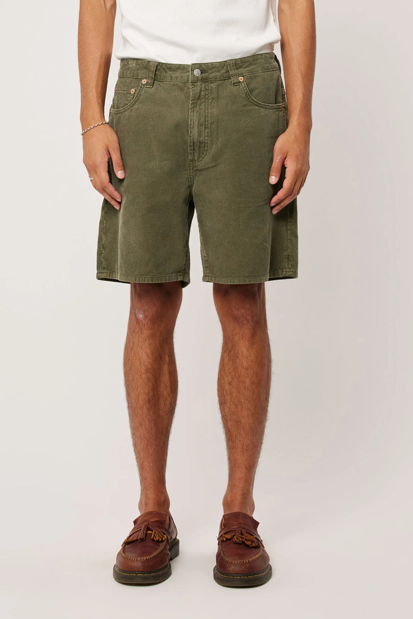 Rollas Ezy Cord Shorts Olive