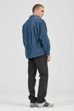 Rollas Campus Chunky Cord LS Shirt Washed Blue
