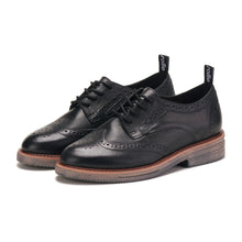 Load image into Gallery viewer, Rollie Brogue Rise Vintage Black
