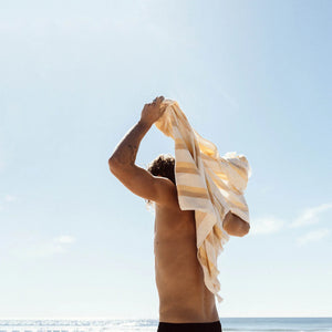 Layday Shallows Sand Single Beach Towel