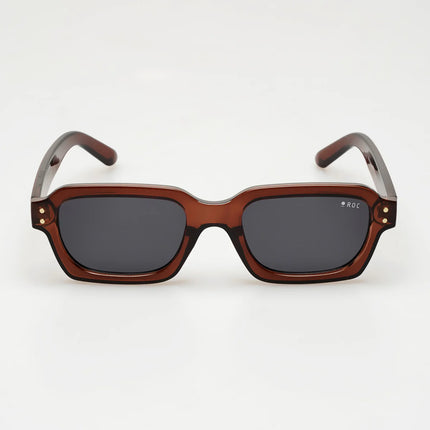 ROC Eyewear Bomb Sunglasses Brown Smoke
