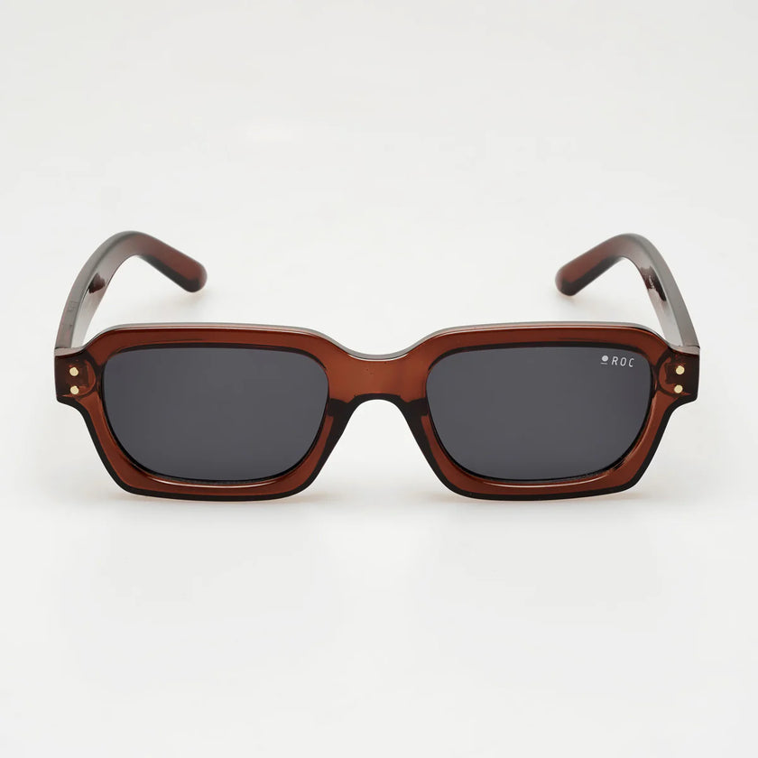 ROC Eyewear Bomb Sunglasses Brown Smoke