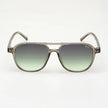 ROC Eyewear Dank Sunglasses Smokey Grey Gradient Green